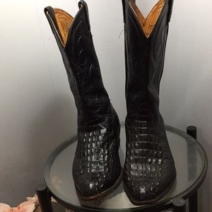 Vintage Tony Lama El Rey stone boots
